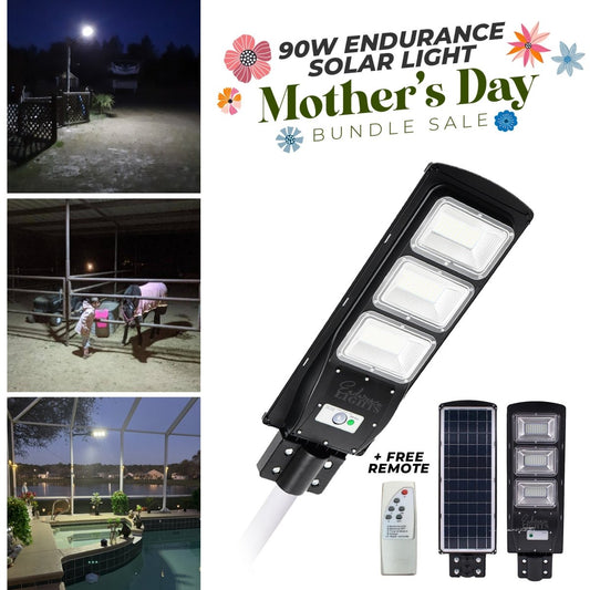 90W Solar Endurance Light (v2 - 9000) PRICE DROP! - Endurance Lights